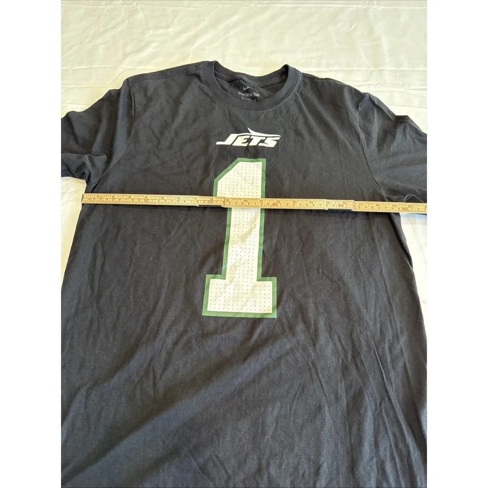 New York Jets Sauce Gardner #1 T-Shirt Nike Men's Sz M Black